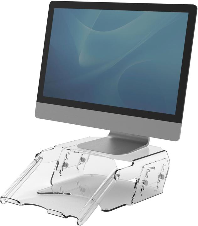 Fellowes Clarity verstelbare monitorstandaard met documenthouder (Tabel)