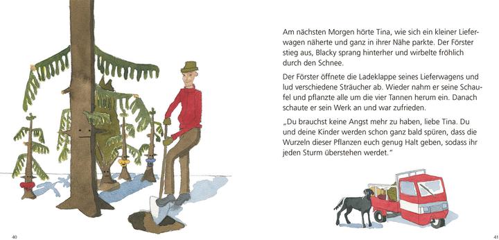 Actual product image Tina Tannenbaum verliert ihre Wurzeln (German, Franca Weibel, Lena Tamini, 2021)
