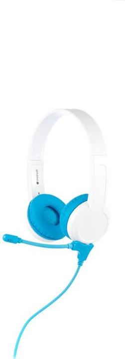 Actual product image Buddyphones StudyBudy blue