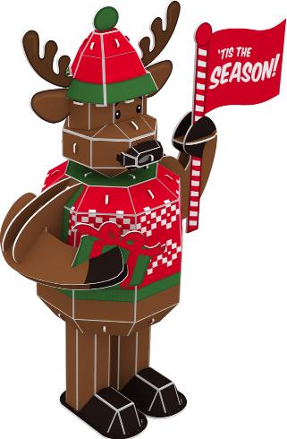 Actual product image Craft Buddy Reindeer, 50 pieces 3D Puzzle Set (50 pieces)