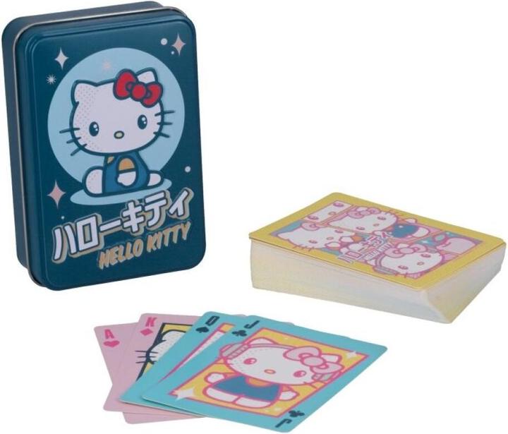Actual product image Paladone Products Hello Kitty - Cartes à jouer avec boîte de rangement en métal