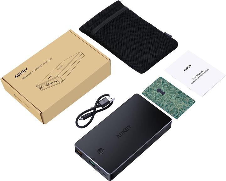 Actual product image Aukey Pb-T10 (20000 mAh, 74 Wh)