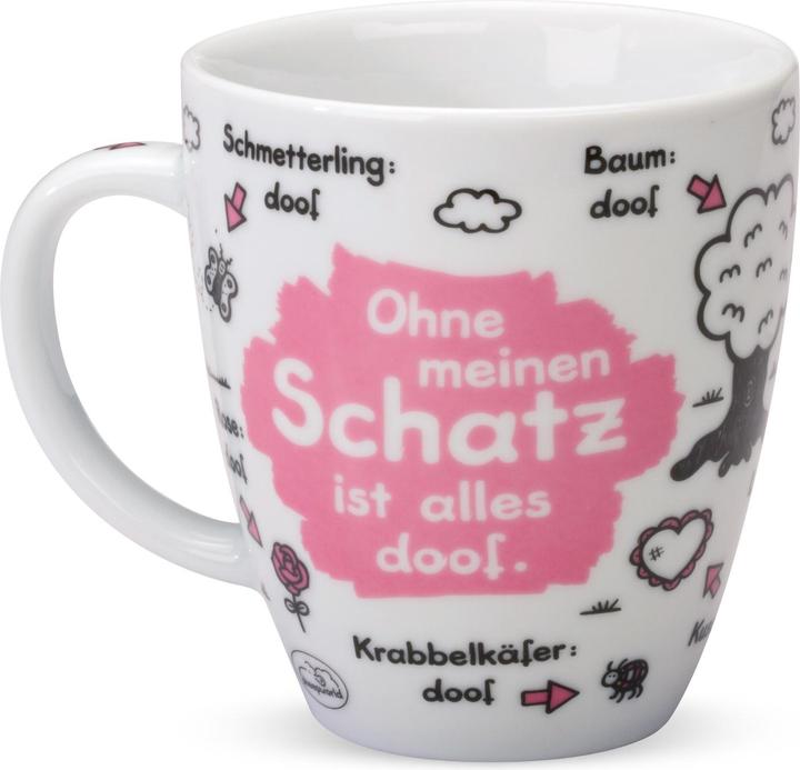 Produktbild Sheepworld Tasse Ohne Schatz ist alles doof.42622 (500 ml, 1 x)
