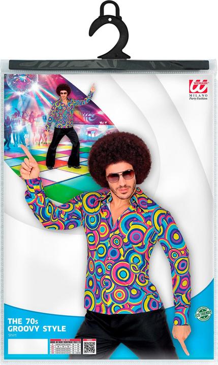 Image du produit Widmann Chemise Groovy 70s Bubbles (XL)