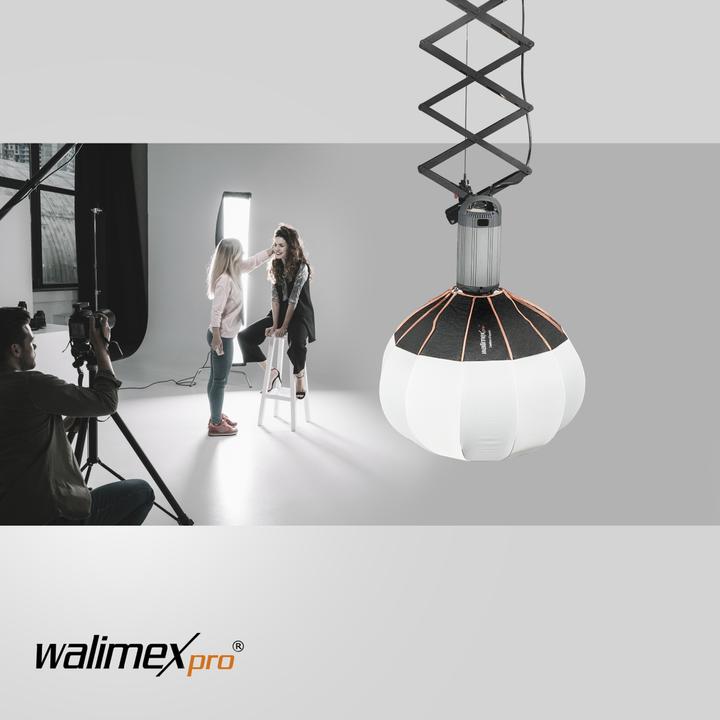Image du produit Walimex pro pro 360° Ambient Light + adaptateur pour boîte à lumière multi-flash V (Boîte à lumière, 80 cm)
