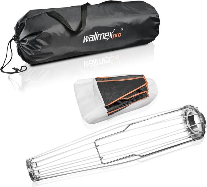 Image du produit Walimex pro pro 360° Ambient Light + adaptateur pour boîte à lumière multi-flash V (Boîte à lumière, 80 cm)