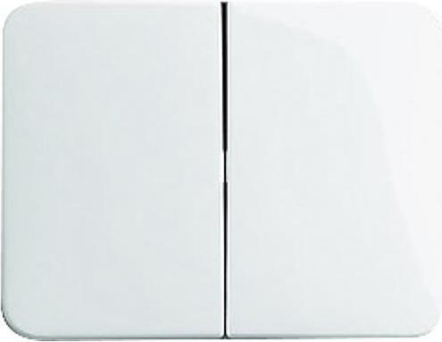 Actual product image Busch-Jaeger alpha nea rocker series 1785-24G alabaster/ studio white high gloss