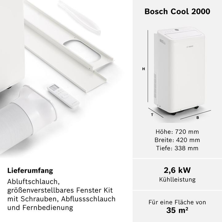 Produktbild Bosch Home Comfort Cool 2000 (35 m², 8871.57 BTU/h)