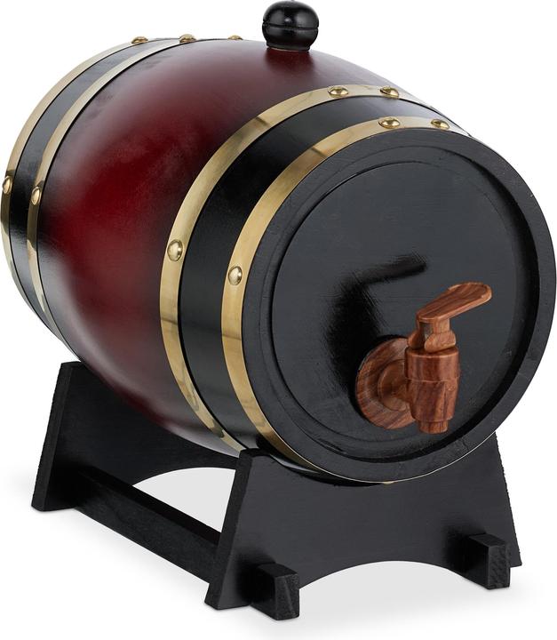 Relaxdays Wooden barrel