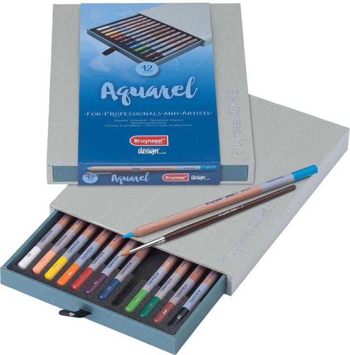 Produktbild Bruynzeel Aquarel pencils box 12pieces (12 x)