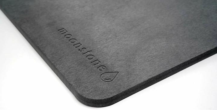 Actual product image Moonstone Bath Mat Dark Grey (60 x 40 cm)