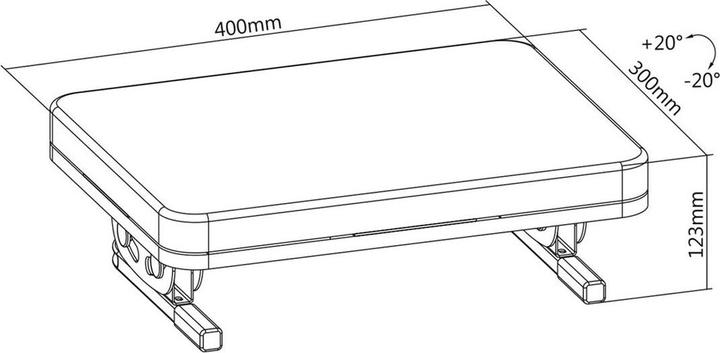 Actual product image Maclean MC-460 (40 x 30 x 12.5 cm)
