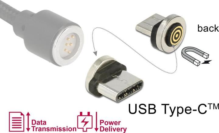 Produktbild Delock Magnetischer Adapter USB Typ-C (USB 2.0)