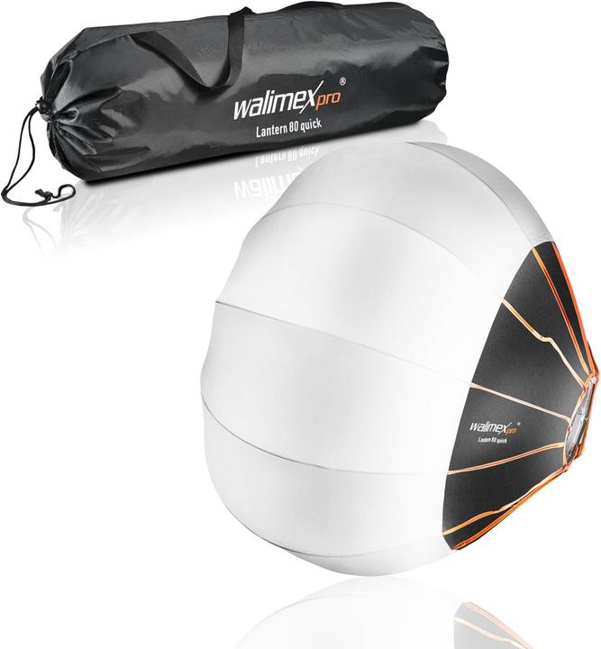 Image du produit Walimex pro pro 360° Ambient Light + adaptateur pour boîte à lumière multi-flash V (Boîte à lumière, 80 cm)