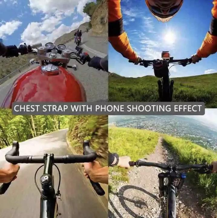 Produktbild PhoneLook Universal Brustharnisch (GoPro Hero 8, GoPro Hero 10, GoPro Hero 11, GoPro Hero 9, DJI Osmo Action, Osmo Action 3)