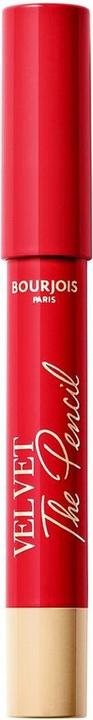Bourjois Velvet The Pencil - Waterproof and long-lasting lipstick in pencil 1.8 g 07 Rouge (07 Rouge Es-Carmin)