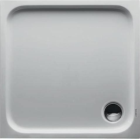 Actual product image Duravit Shower tray D-Code 800 x 800 x 85 mm white smooth 7201010000000