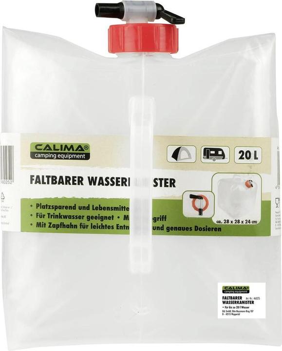 Image du produit Calima Bidon d'eau pliable
