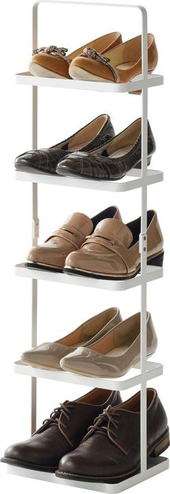 Image du produit Yamazaki Étagère à chaussures haute TOWER (22 x 18 x 77.5 cm)