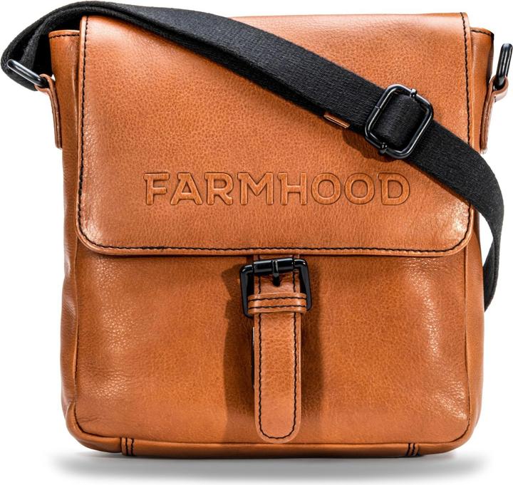 Farmhood Memphis Umhängetasche Leder 22 cm