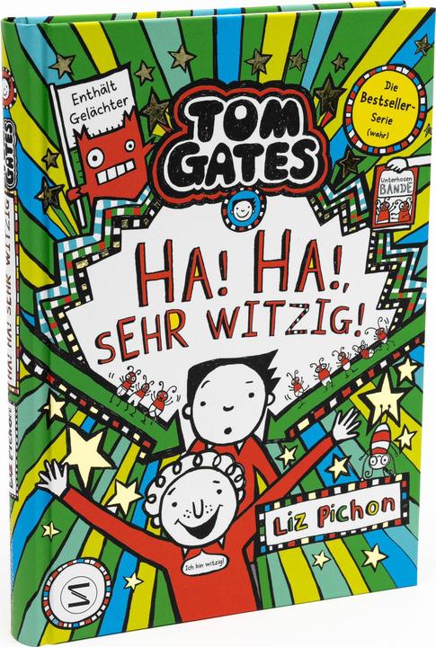 Actual product image Tom Gates - Ha, ha, sehr witzig! (German, Liz Pichon, 2025)