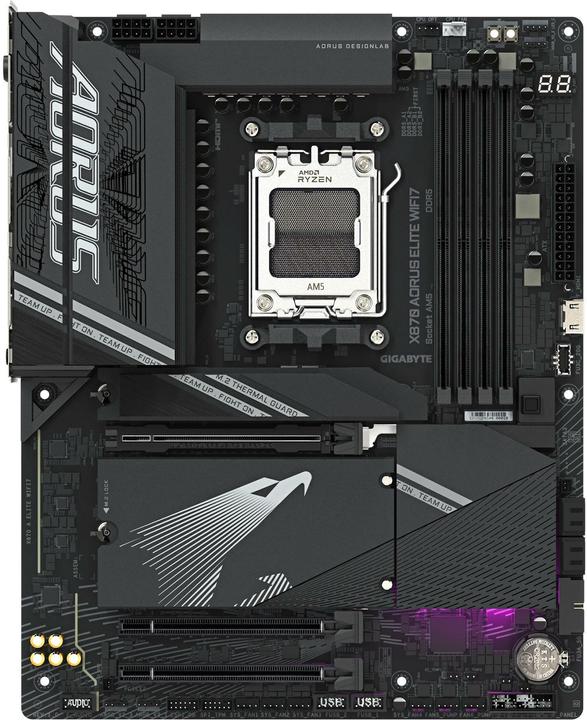 Produktbild Gigabyte X870 AORUS ELITE WIFI7 (AM5, AMD X870, ATX)