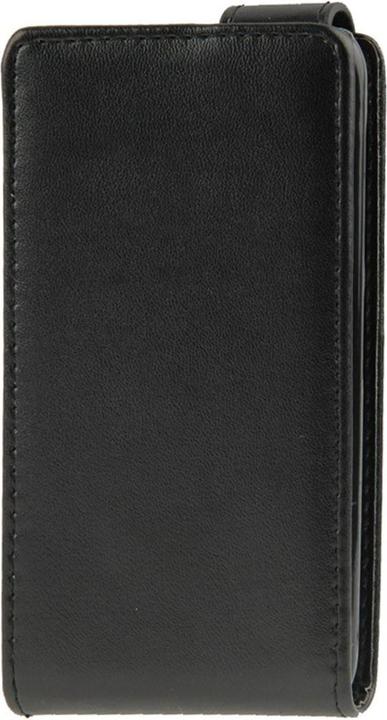 Produktbild König Design Handyhülle Schutzhülle Flip Handytasche für Nokia Lumia 530 Schwarz (Nokia Lumia 530)