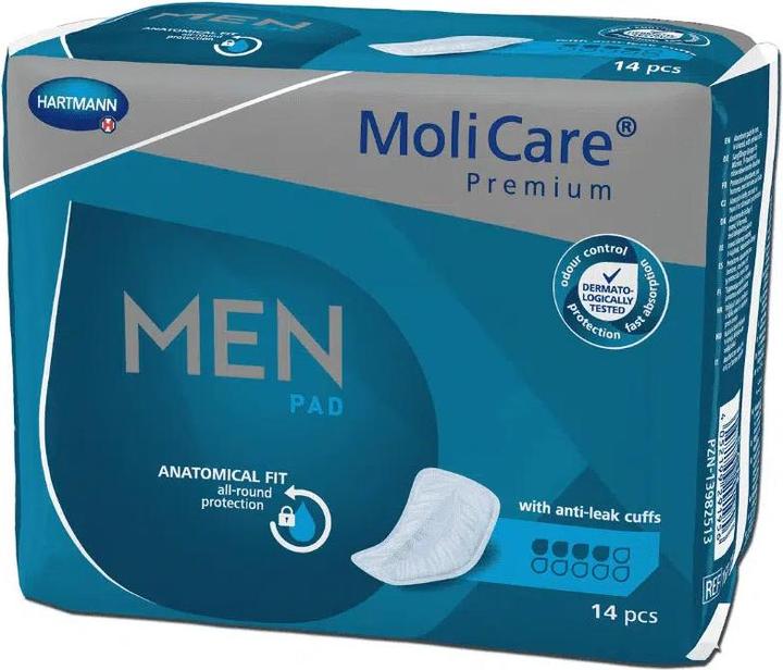 Produktbild MoliCare MEN PAD 4 Inkontinenz Einlage (14 x)