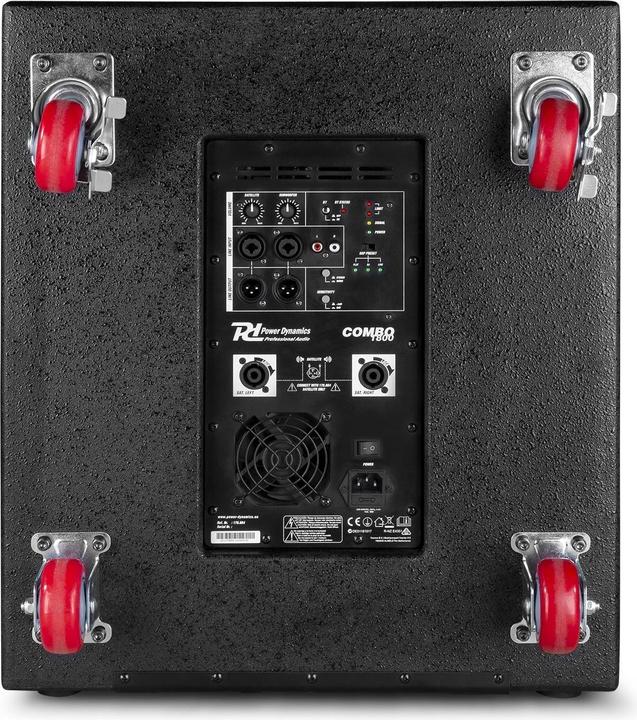 Actual product image Power Dynamics PA system PD Combo 1200 600 watts (Active, 1x 600 W)