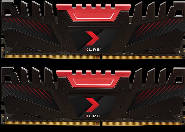 Produktbild PNY XLR8 (2 x 8GB, 3200 MHz, DDR4-RAM, DIMM)
