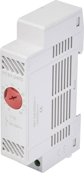 Produktbild Tru Components Thermostat TC-7T.81-240NC 1 Öffner (L x B x H) 88.8 x 47.8 x 17. (Widerstand)