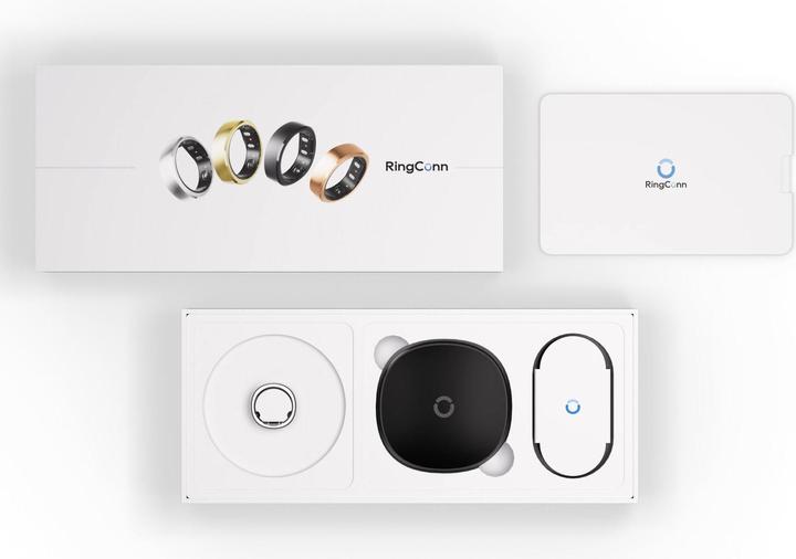 Actual product image RingConn Smart Ring (Gen2) (10, Silver)