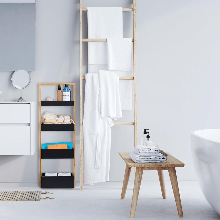 Productafbeelding Relaxdays Badkamerplank (30 x 18 x 88 cm)