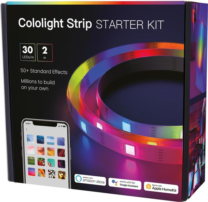 Cololight Starter Kit (Multicoloured, 200 cm, Indoor)