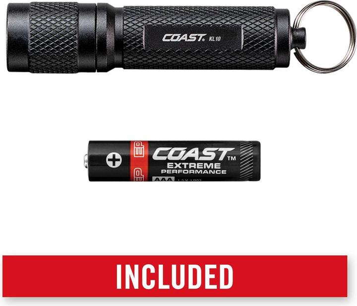 Actual product image Coast KL10 Keychain Light (6.35 cm, 100 lm)