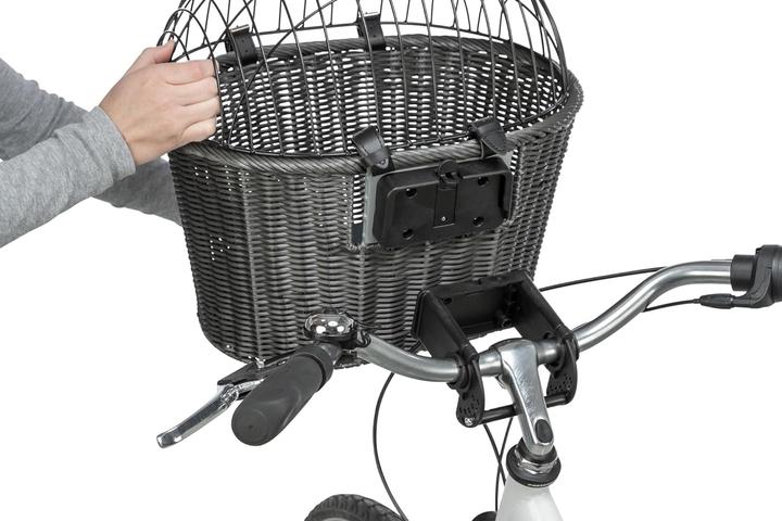 Immagine prodotto Trixie Cestino anteriore della bicicletta (Cane, Pieghevole)