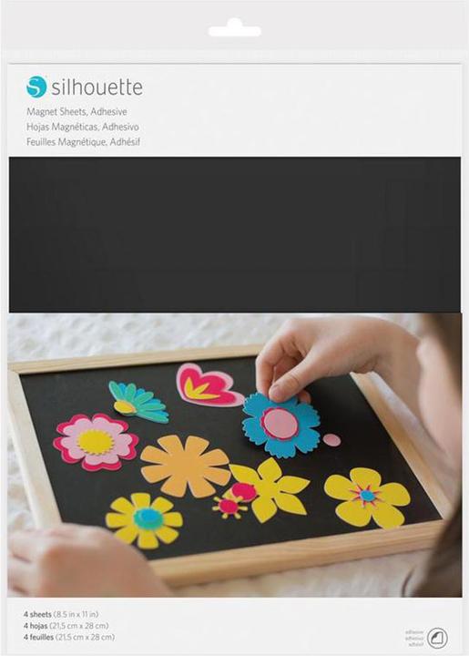 Actual product image Silhouette Adhesive Magnet Paper