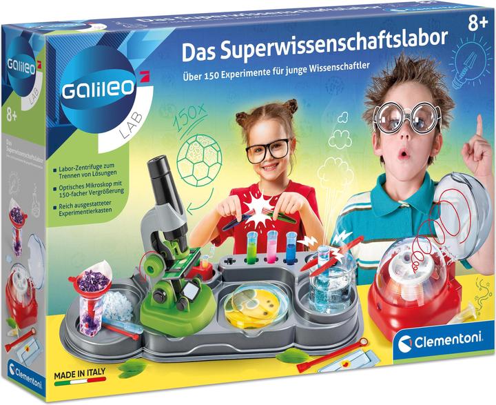 Produktbild Clementoni Das Superwissenschaftslabor