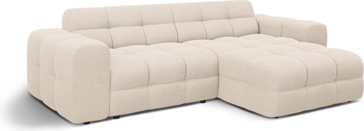 Actual product image Micadoni Velvet Right Corner Sofa, "Kendal", 4 Seats, 256x173x79Made in Europe (Corner sofa)