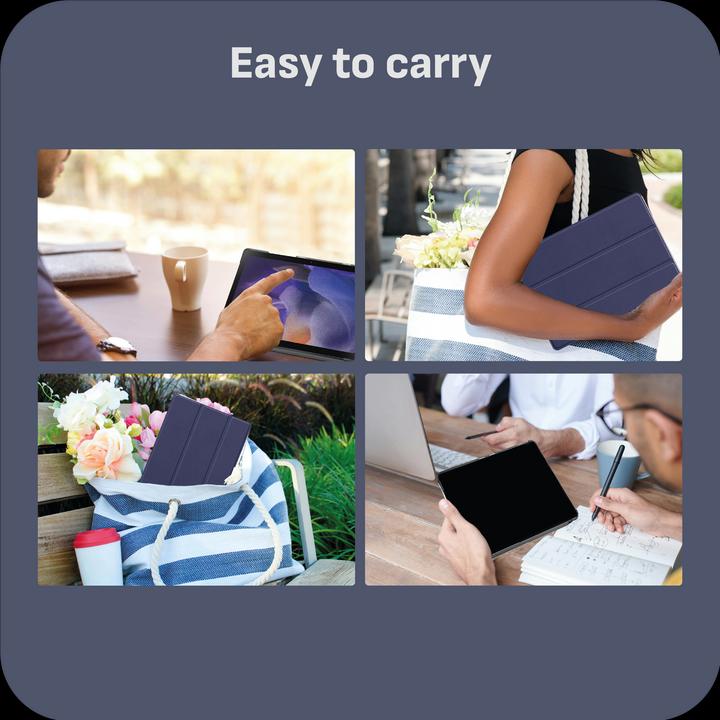 Actual product image Cazy Premium Smart Cover Compatible with Samsung Galaxy Tab A8 - Protective Case Cover - Automatic (Galaxy Tab A8)