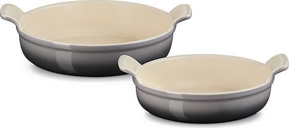 Produktbild Le Creuset Auflaufformen-Set rund Tradition 20/24 cm Flint