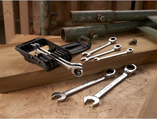 Produktbild Stanley Ratschenringschlüssel (17 mm, 12 mm, 14 mm, 10  mm, 13 mm)