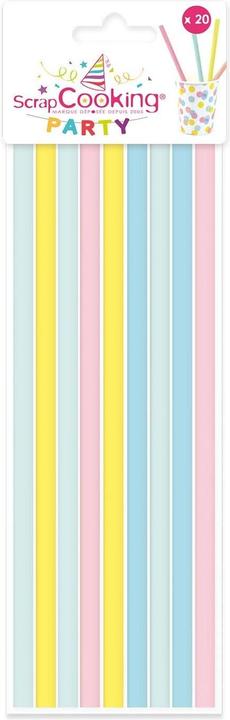 Actual product image ScrapCooking Drinking straws therapy (20 x)