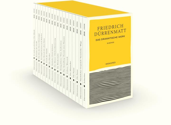 Produktbild Das dramatische Werk in 18 Bänden in Kassette (Deutsch, Friedrich Dürrenmatt, 2020)
