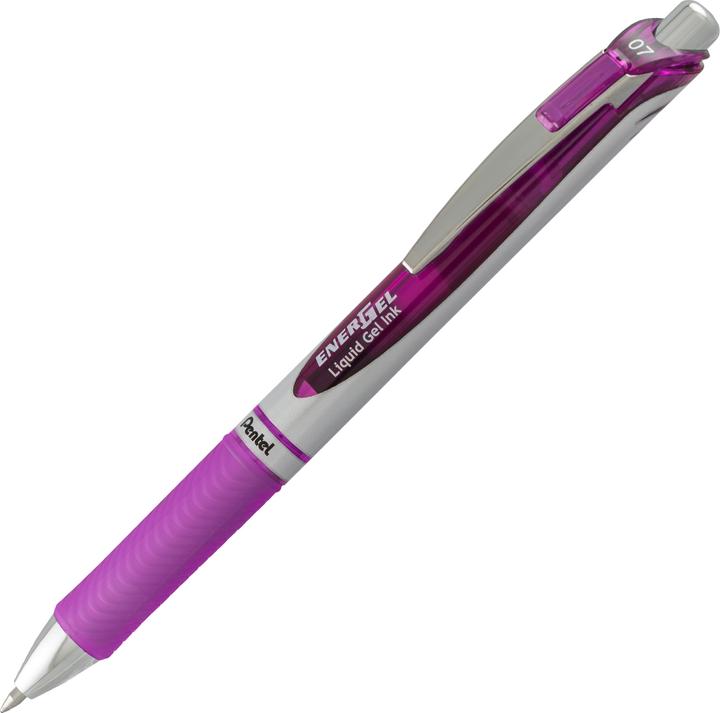 Pentel Gel rollerball EnerGel XmRT, set of 4, fancy colours (Sorted, 4 x)