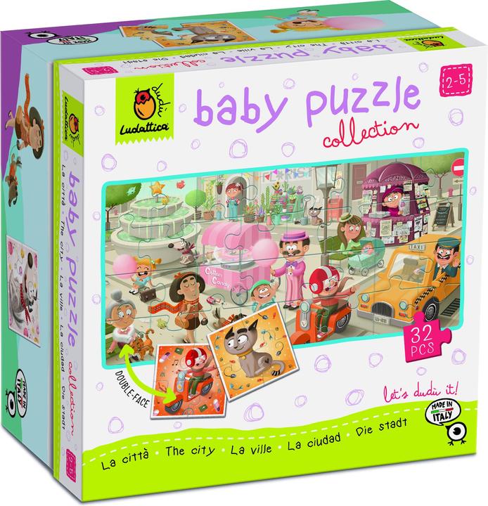 Ludattica 32 Piece Puzzle - Dudù: The City (4 Teile)