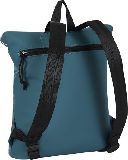 Actual product image New Rebels Mart Arts Flowerhead Rolltop Backpack