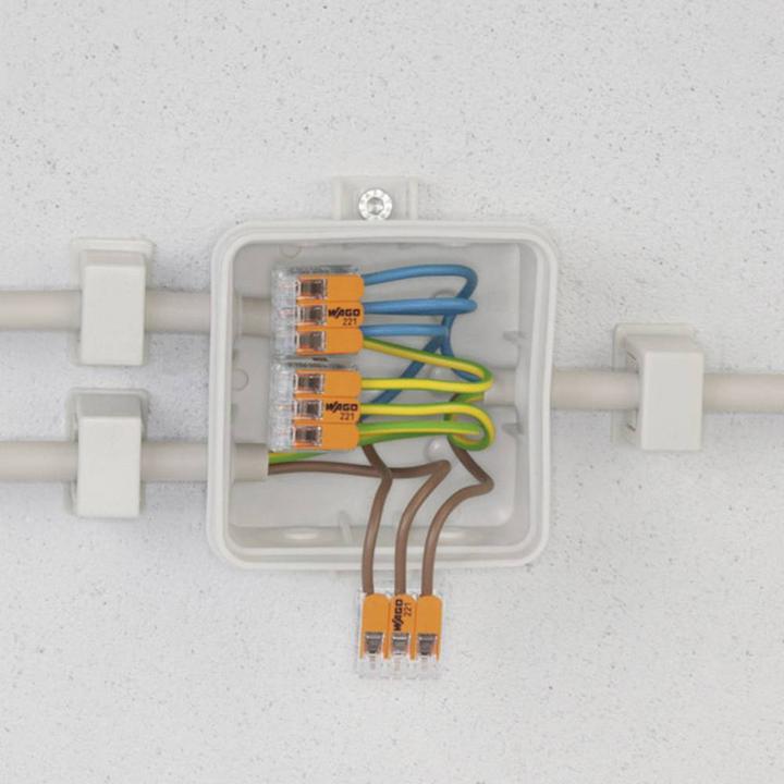 Produktbild Wago Verbindungsklemme COMPACT 3-fach (50 Stück)