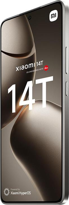 Actual product image Xiaomi 14T (256 GB, Titan Gray, 6.67", Dual SIM, 50 Mpx, 5G)