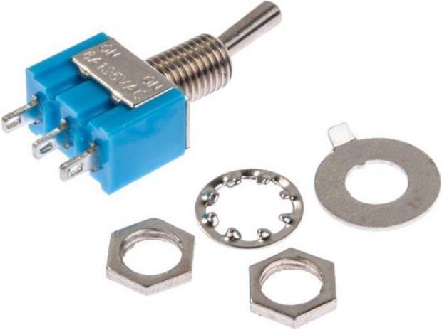Actual product image OEM On/On MTS-102 for mounting with solder lugs